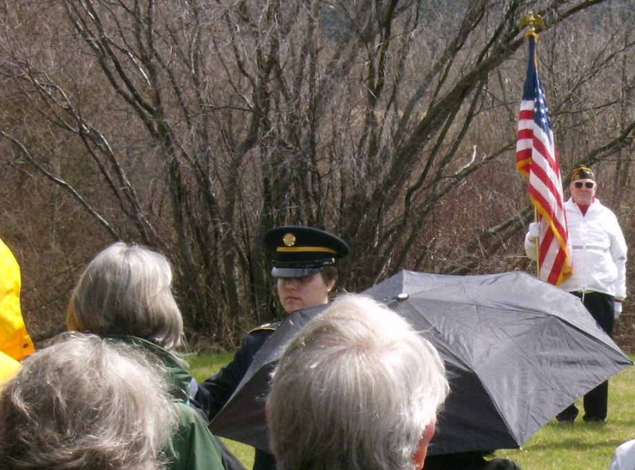 VFW -presenting the flag